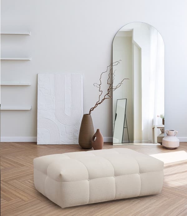 Tuffet Cady Ottoman - beige