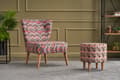 Miniatyrbillede 2 af 7: Wing Chair Viola Berjer Karanfil