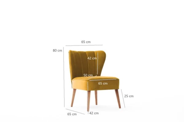 Wing Chair Layla - Gull