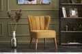 Miniatyrbilde 1 av 6: Wing Chair Layla - Gull