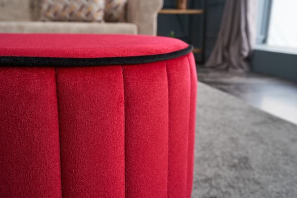 Puffe Rose Puf - punainen