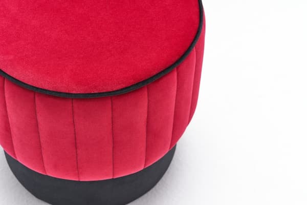 Puffe Rose Puf - punainen
