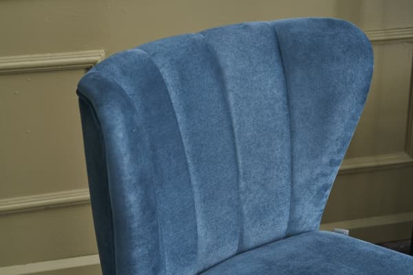 Wing Chair Layla - Blå