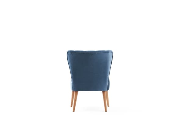 Wing Chair Layla - Blå