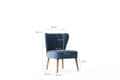 Miniatyrbilde 7 av 7: Wing Chair Layla - Blå