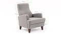Miniatyrbilde 4 av 6: Wing Chair Kana Bergere - Lys grå