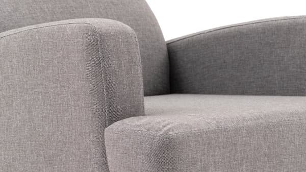 Wing Chair Kana Bergere - Lys grå