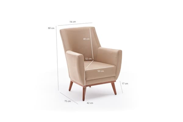 Wing Chair Gonca - kerma