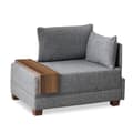 Miniatyrbild 8 av 9: 1-sits Sofa Fly Fåtölj Höger - Grå