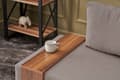 Miniatyrbilde 2 av 9: 1-seters sofa Fly Left - Beige v2