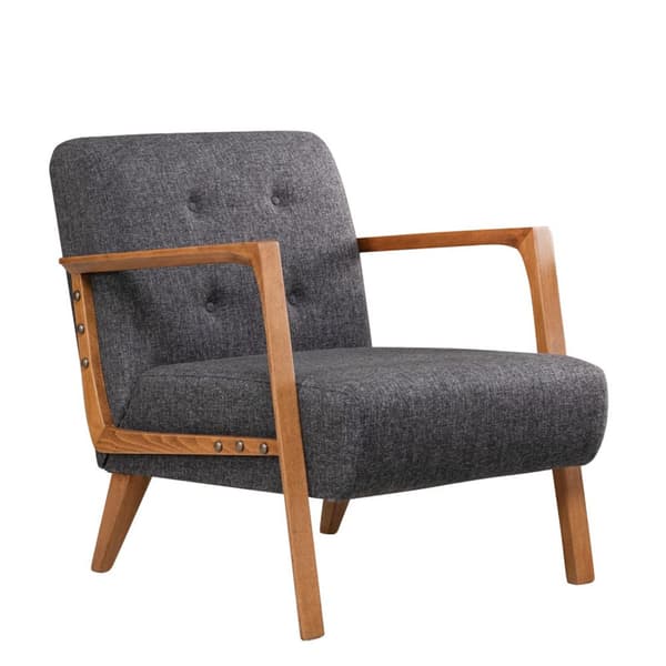 Wing Chair Kemer - Mörkgrå