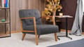 Miniatyrbild 1 av 9: Wing Chair Kemer - Mörkgrå