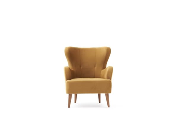 Wing Chair Karina - Guld