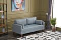 Miniatyrbilde 3 av 8: 2-seters sofa Bella Soft İkili Koltuk - Blå