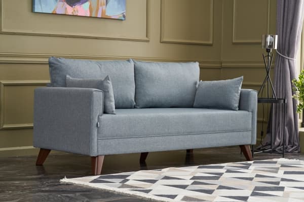2-seters sofa Bella Soft İkili Koltuk - Blå