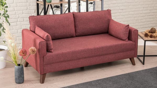 2-seters sofa Bella Sofa For 2 Pr - Claret Red