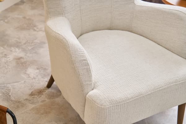Wing Chair Karina Prestij - Krem