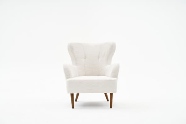 Wing Chair Karina Prestij - Krem