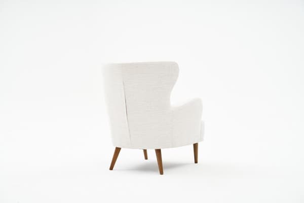 Wing Chair Karina Prestij - Krem