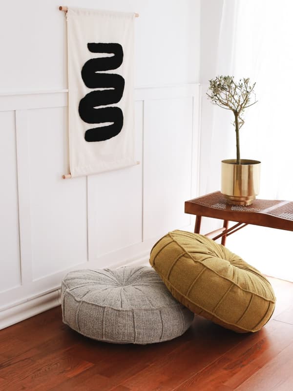 Cushion Vintage - keltainen