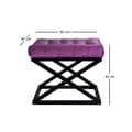 Pikkukuva 2 / 2: Pouff Capraz - musta, violetti