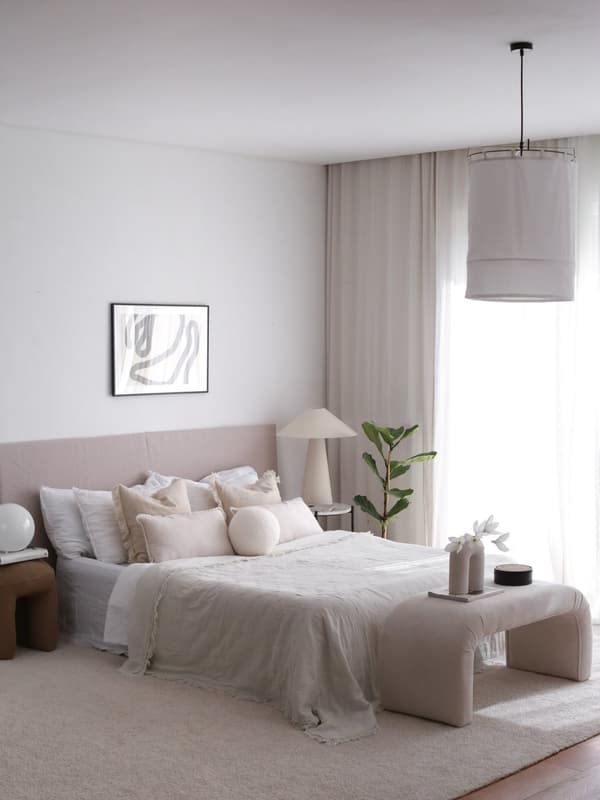 Pouffe Nu Bench Fitilli - Hvit
