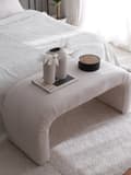 Miniatyrbilde 6 av 8: Pouffe Nu Bench Fitilli - Hvit