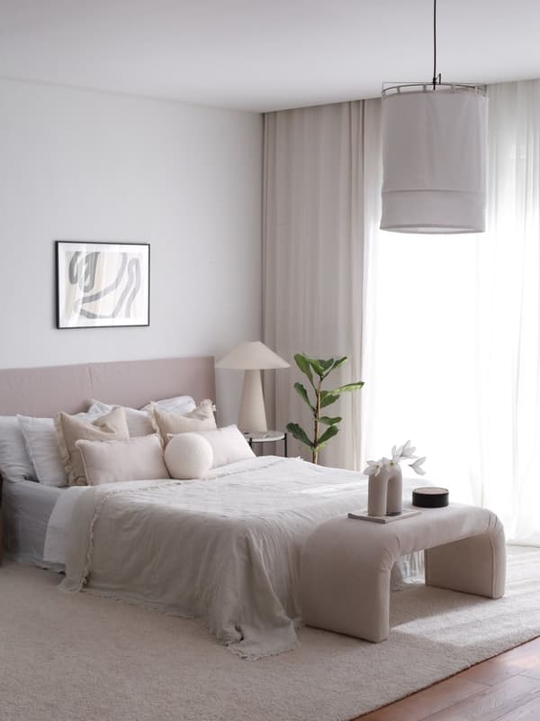 Pouffe Nu Bench Fitilli - Hvit