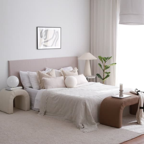 Pouffe Nu Bench - ruskea