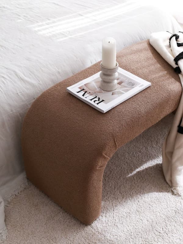 Pouffe Nu Bench - ruskea