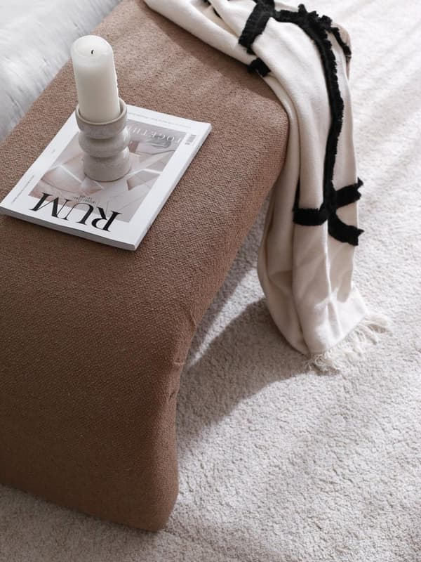 Pouffe Nu Bench - ruskea