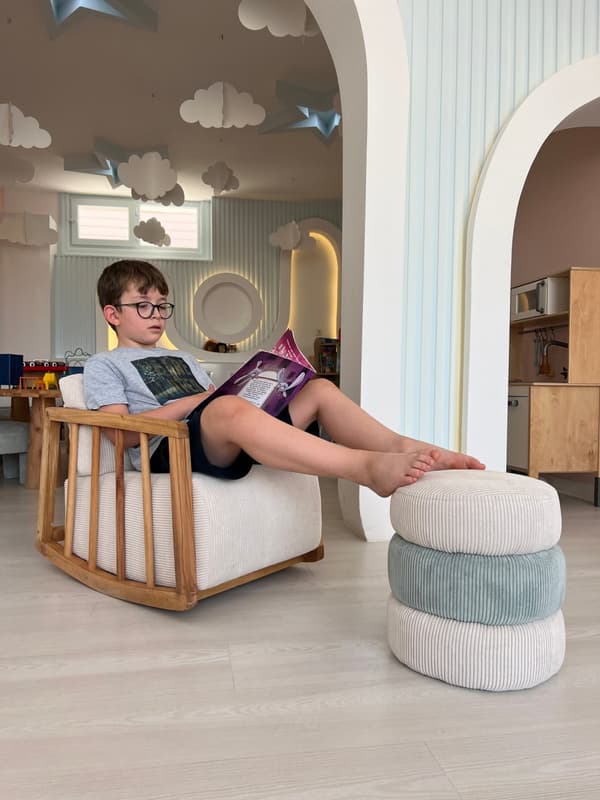 Wing Chair Kidi - Vit