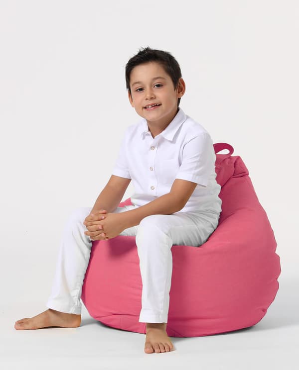 Garden Bean Bag Premium Kids - Rosa