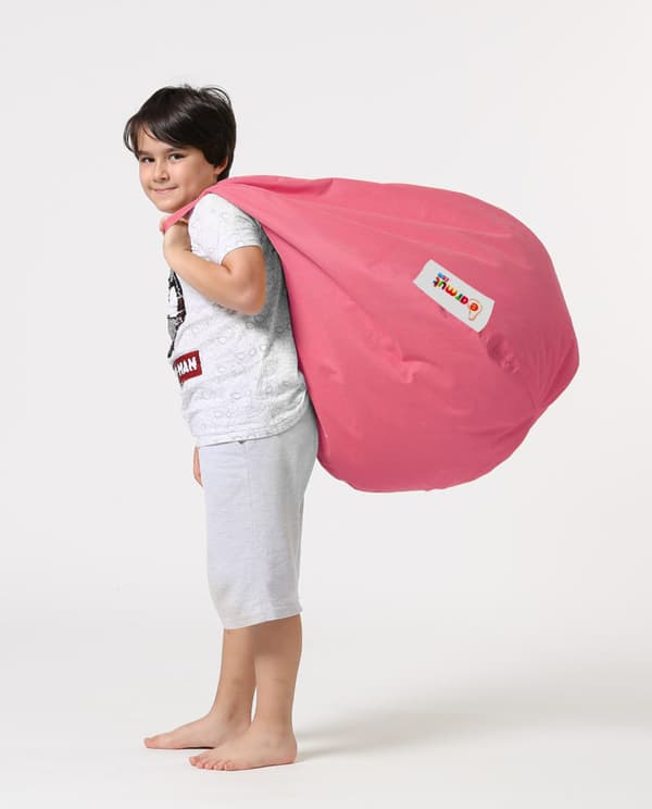 Garden Bean Bag Premium Kids - Rosa