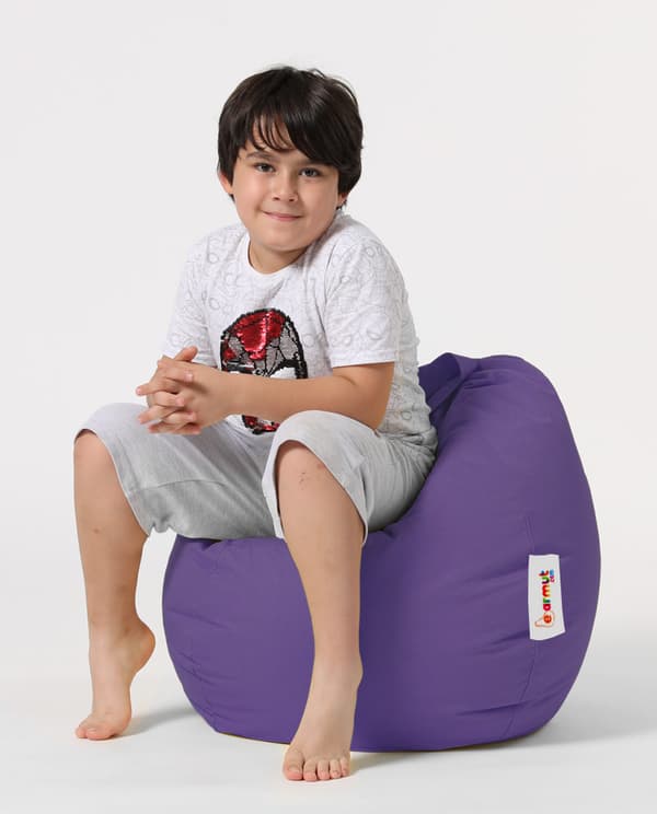 Garden Bean Bag Premium Kids - Lilla