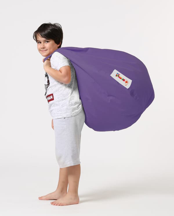 Garden Bean Bag Premium Kids - Lilla