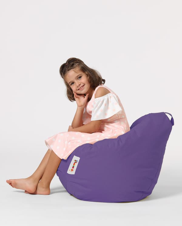 Garden Bean Bag Premium Kids - Lilla