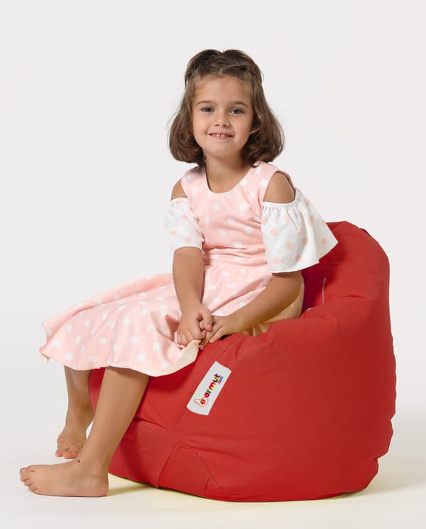 Garden Bean Bag Premium Kids - Rød