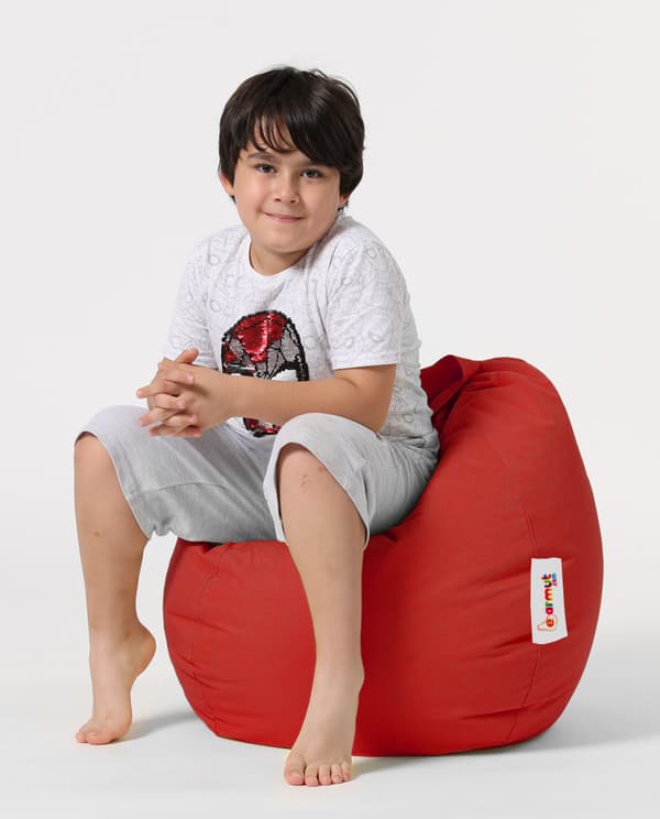 Garden Bean Bag Premium Kids - Rød