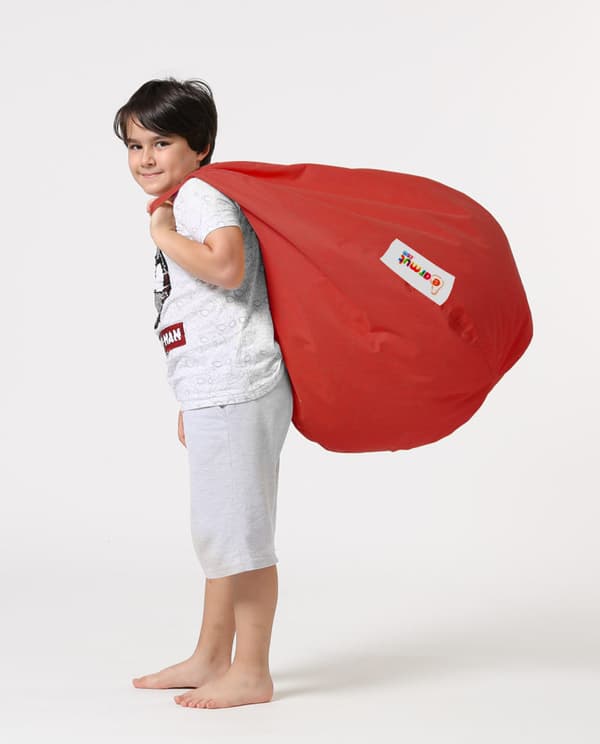 Garden Bean Bag Premium Kids - Rød