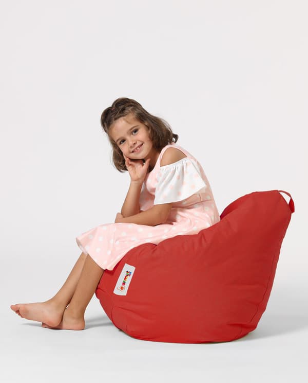 Garden Bean Bag Premium Kids - Rød