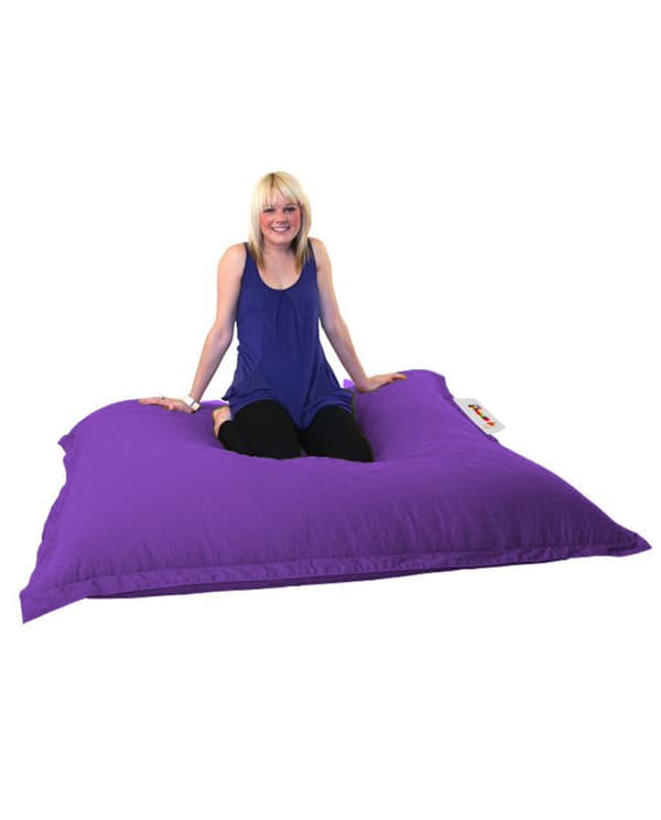 Garden Bean Bag Pute Puff 100x100 - Lilla