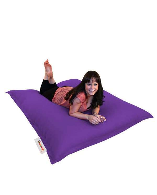 Garden Bean Bag Pute Puff 100x100 - Lilla