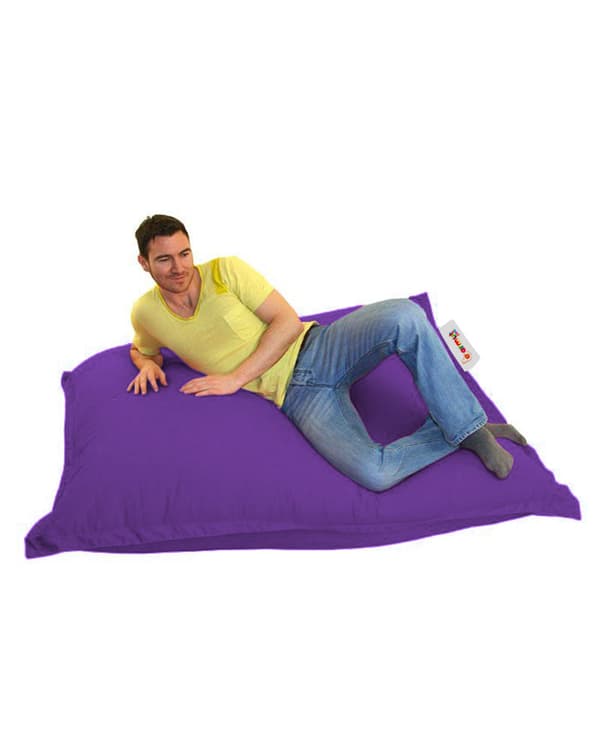 Garden Bean Bag Pute Puff 100x100 - Lilla