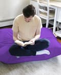 Miniatyrbilde 7 av 8: Garden Bean Bag Pute Puff 100x100 - Lilla