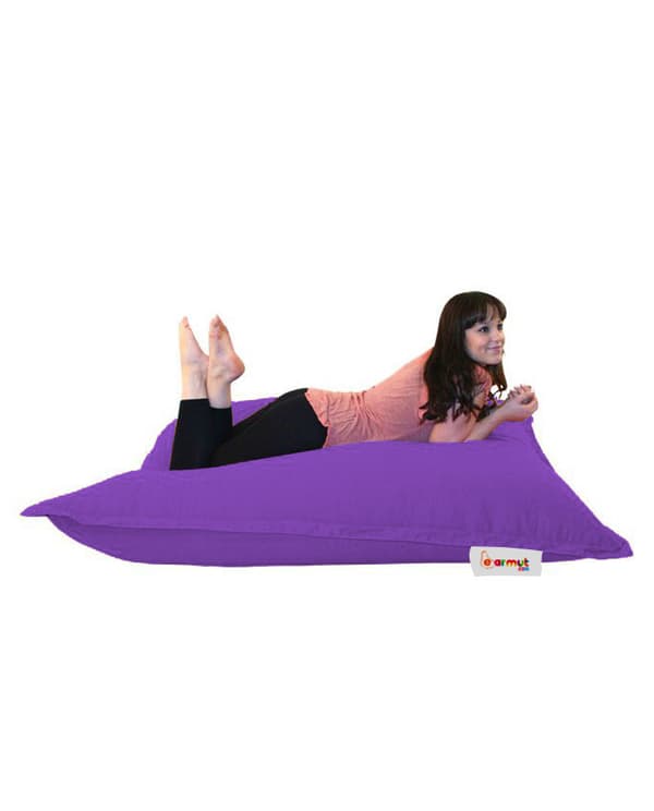 Garden Bean Bag Pute Puff 100x100 - Lilla