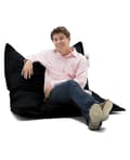 Miniatyrbilde 1 av 9: Garden Bean Bag Pute Puff 100x100 - Svart