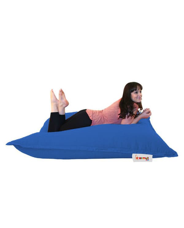 Garden Bean Bag Pute Puff 100x100 - Blå