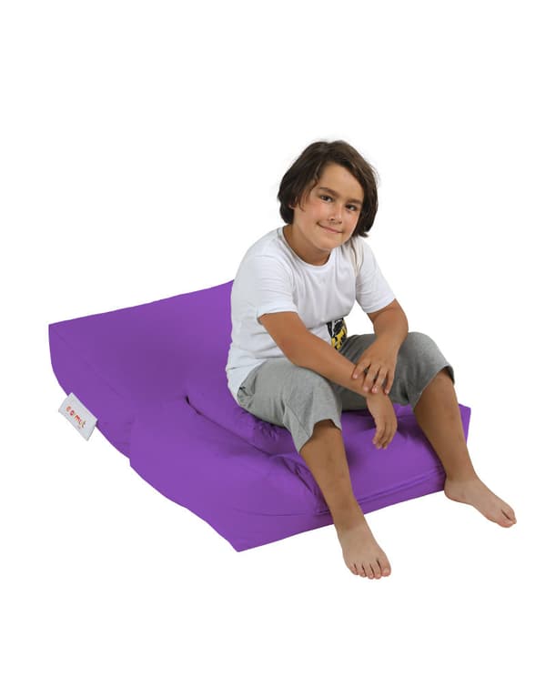Garden Bean Bag Kids Single Seat Puff - Lilla