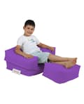 Miniatyrbilde 2 av 9: Garden Bean Bag Kids Single Seat Puff - Lilla